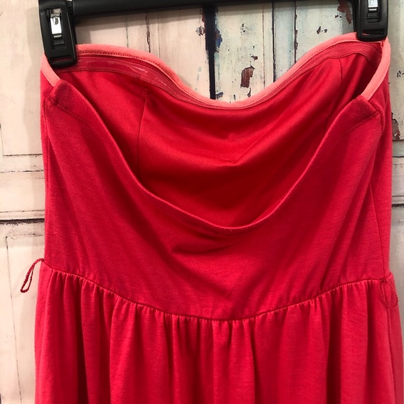 Pink Strapless Dress - Picture 4 of 8